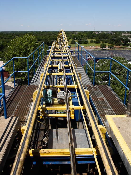 The Diamondback Roller Coaster at Frontier City Theme Park, Oklahoma City, Oklahoma