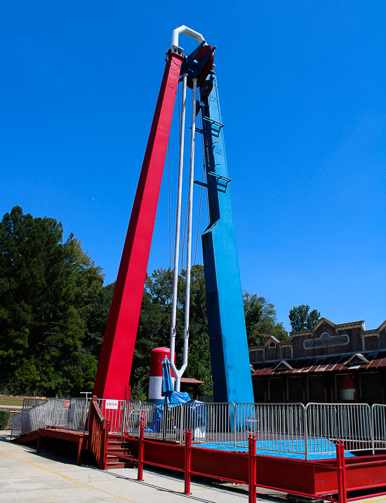 The ArieForce One roller coaster at Fun Spot America Atlanta in Fayetteville, GA