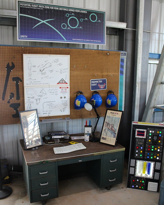 The ArieForce One roller coaster at Fun Spot America Atlanta in Fayetteville, GA