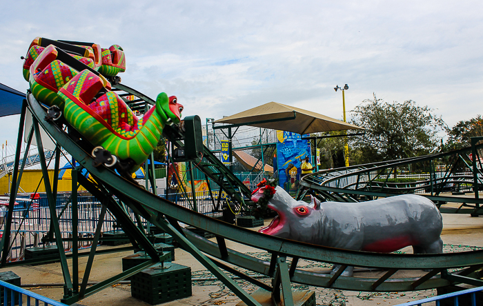 The Kiddie Coaster at Fun Spot America Kissimmee, Florida