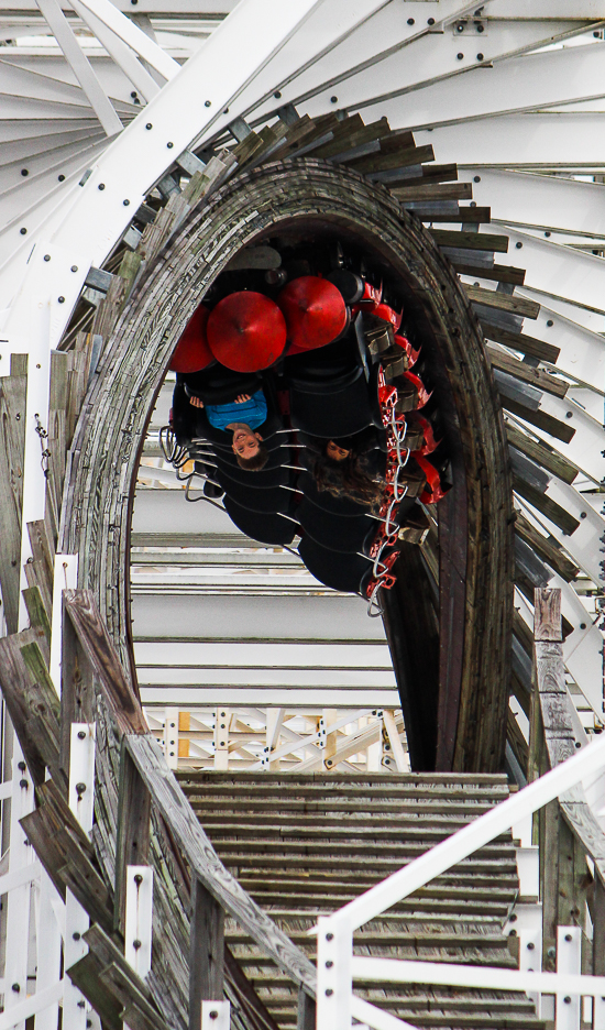 The Mine Blower Looping Coaster at Fun Spot America Kissimmee, Florida