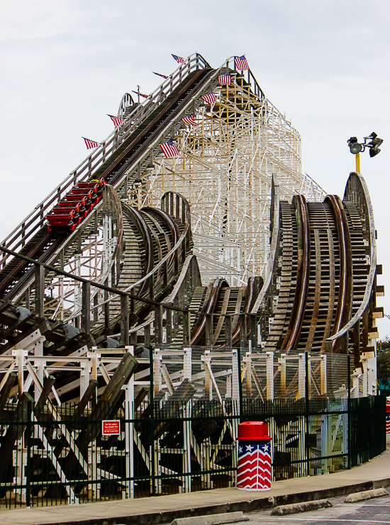 The Mine Blower Rollercoaster at Fun Spot America Kissimmee, Florida