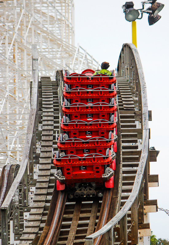 The Mine Blower Looping Coaster at Fun Spot America Kissimmee, Florida