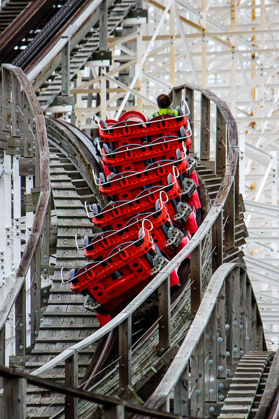 The Mine Blower Looping Coaster at Fun Spot America Kissimmee, Florida