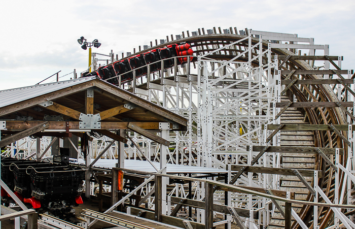 The Mine Blower Looping Coaster at Fun Spot America Kissimmee, Florida