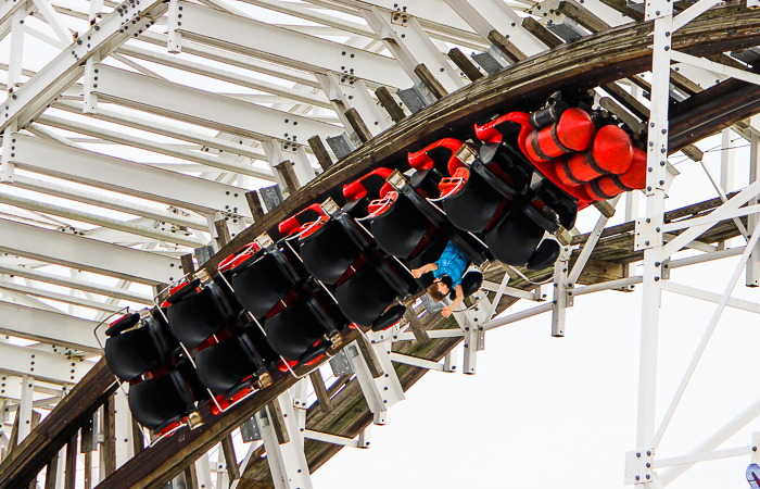 The Mine Blower Looping Coaster at Fun Spot America Kissimmee, Florida