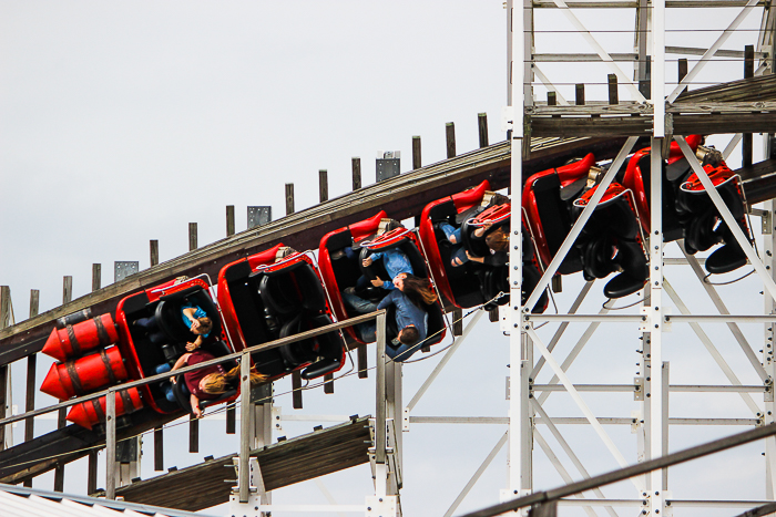 The Mine Blower Looping Coaster at Fun Spot America Kissimmee, Florida