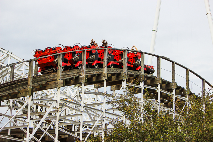 The Mine Blower Looping Coaster at Fun Spot America Kissimmee, Florida