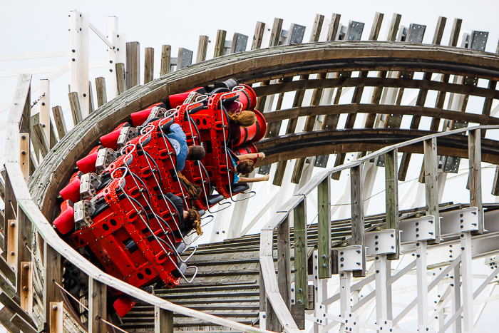 The Mine Blower Looping Coaster at Fun Spot America Kissimmee, Florida