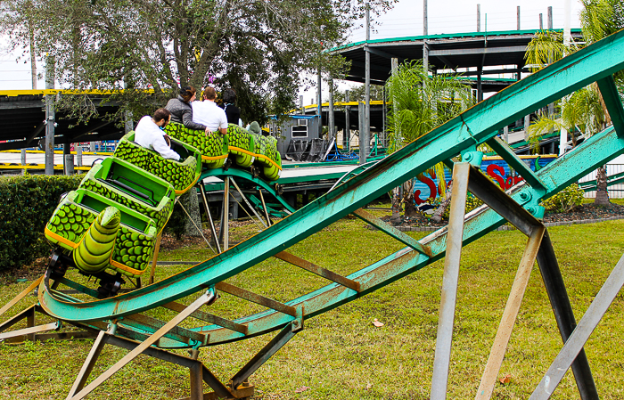 The Roller coaster at Fun Spot America Orlando, Florida