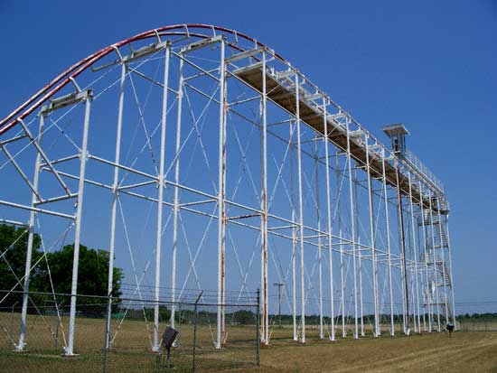 The Afterburner Rollercoaster at Fun Spot, Angola, Indiana