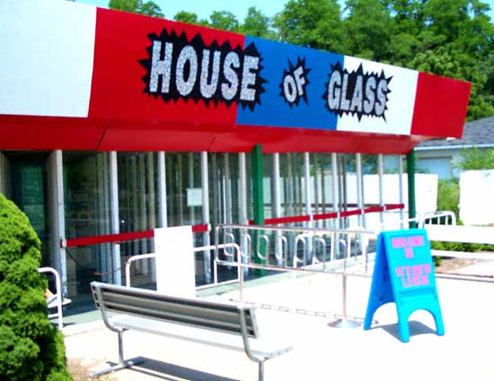 The House of Glass at Fun Spot, Angola, Indiana