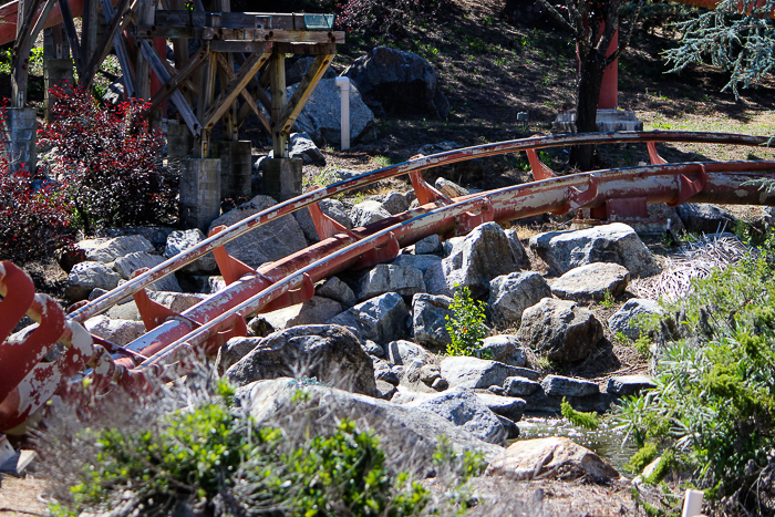 The Quicksilver Express at Gilroy Gardens, Gilroy, California