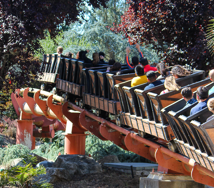 The Quicksilver Express at Gilroy Gardens, Gilroy, California