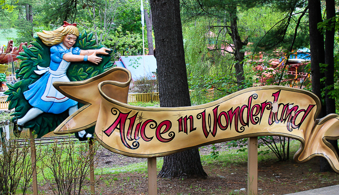 Alice In Wonderland at Six Flags The Great Escape, Queensbury, New York