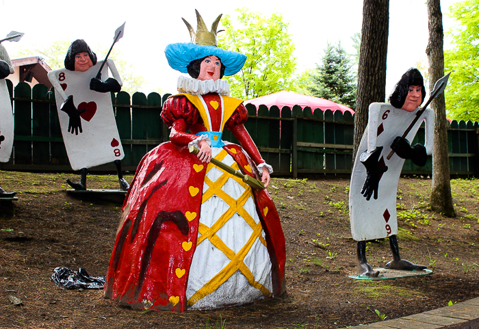 Alice In Wonderland at Six Flags The Great Escape, Queensbury, New York