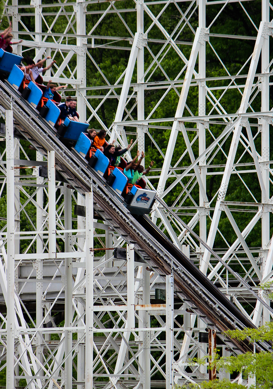 The Comet Roller Coaster at Six Flags The Great Escape, Queensbury, New York