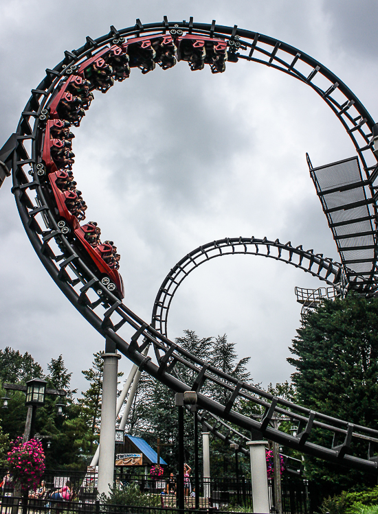 The Sidewinder Roller Coaster at Hersheypark, Hershey, Pennsylvania