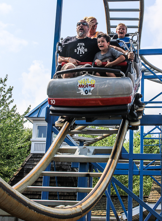 The Laff Trax Roller Coaster at Hersheypark, Hershey, Pennsylvania