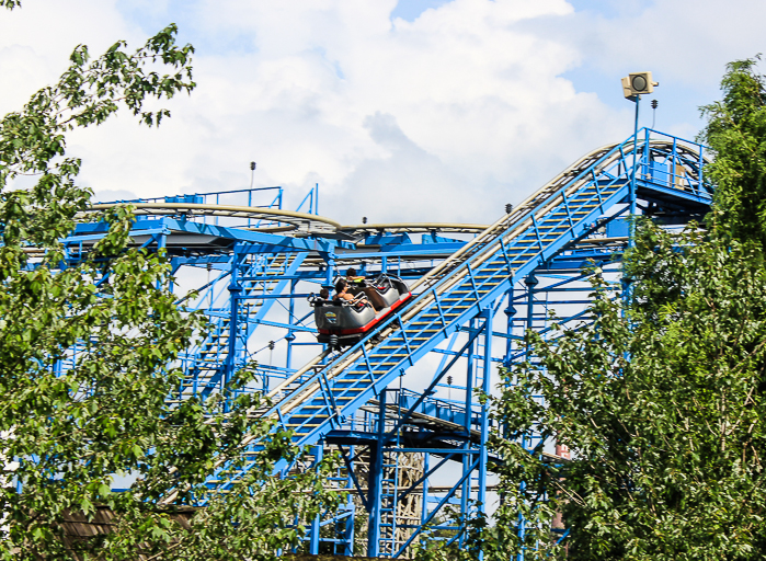 The Wild Mouse Roller Coaster at Hersheypark, Hershey, Pennsylvania