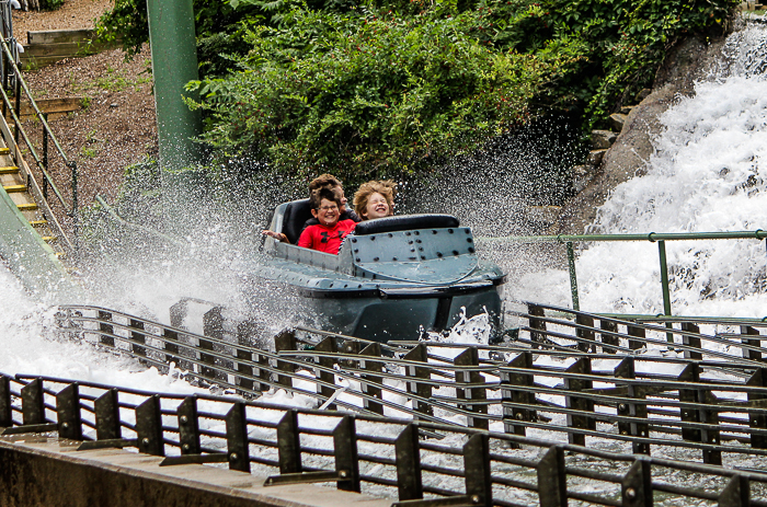 The Coal Cracker Hydro Flume at Hersheypark, Hershey, Pennsylvania