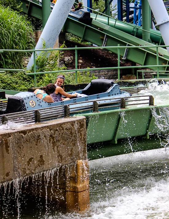 The Coal Cracker Hydro Flume at Hersheypark, Hershey, Pennsylvania