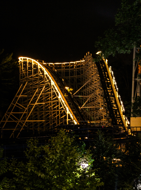 The Comet Roller Coaster at Hersheypark, Hershey, Pennsylvania