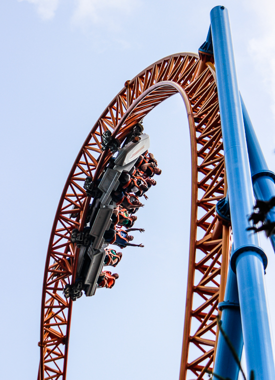 The Farenheit Roller Coaster at Hersheypark, Hershey, Pennsylvania