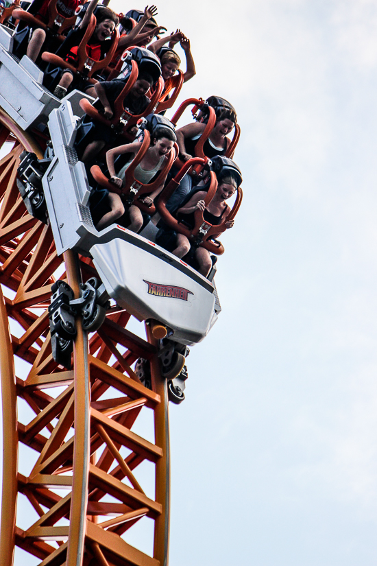 The Farenheit Roller Coaster at Hersheypark, Hershey, Pennsylvania