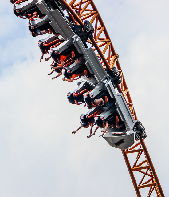 The Farenheit Roller Coaster at Hersheypark, Hershey, Pennsylvania