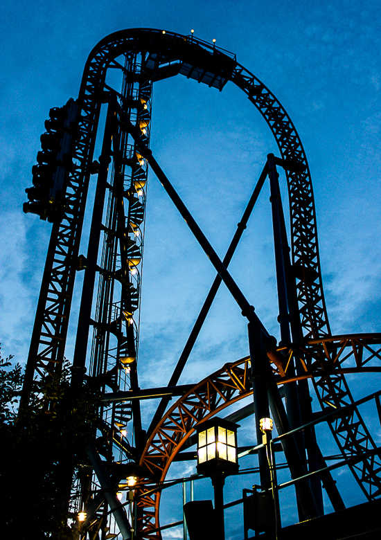 The Farenheit Roller Coaster at Hersheypark, Hershey, Pennsylvania