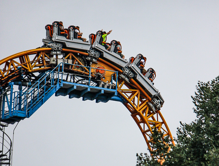 The Farenheit Roller Coaster at Hersheypark, Hershey, Pennsylvania