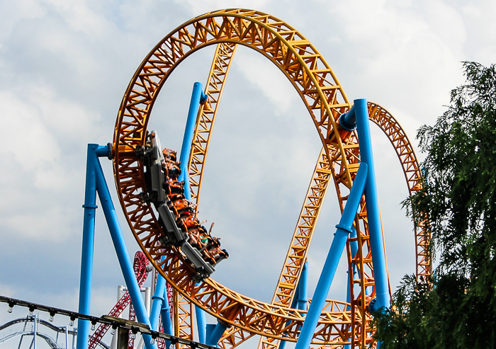 The Farenheit Roller Coaster at Hersheypark, Hershey, Pennsylvania