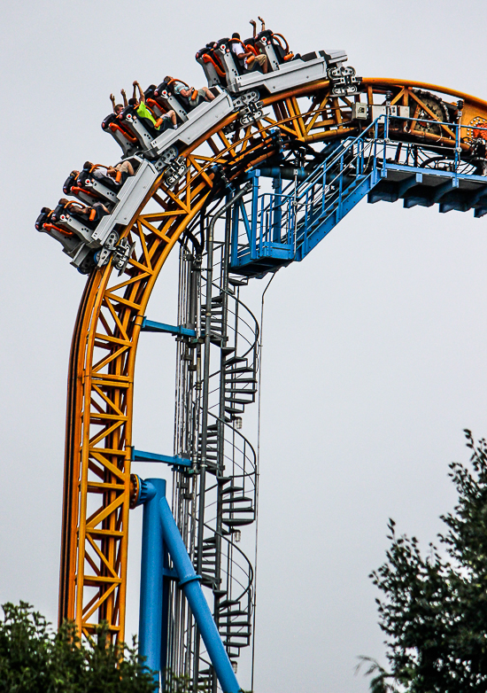 The Farenheit Roller Coaster at Hersheypark, Hershey, Pennsylvania