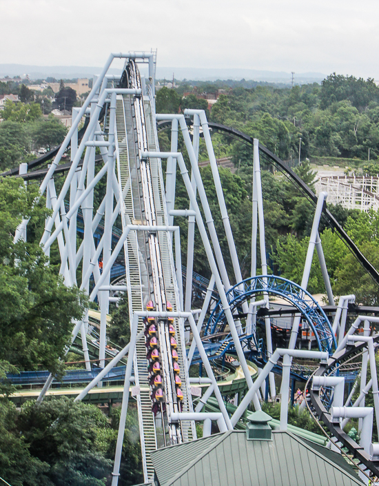 The Great Bear Roller Coaster at Hersheypark, Hershey, Pennsylvania