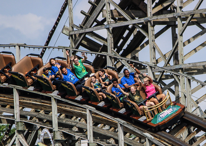 The Lightning Racer at Hersheypark, Hershey, Pennsylvania