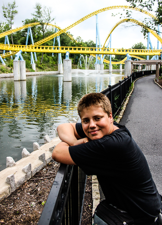 The CometSkyrush Rollercoaster atHersheypark, Hershey, Pennsylvania