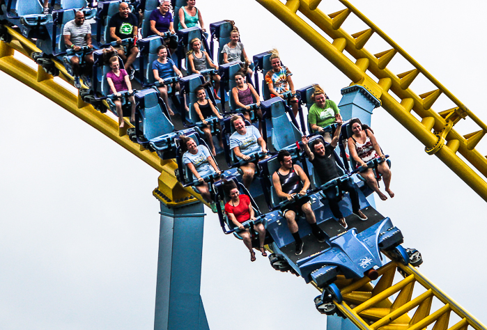 The Skyrush Rollercoaster atHersheypark, Hershey, Pennsylvania