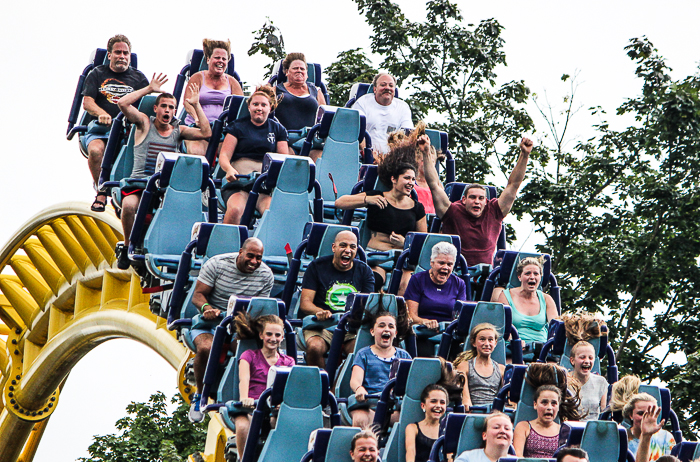 The Skyrish Rollercoaster at Hersheypark, Hershey, Pennsylvania