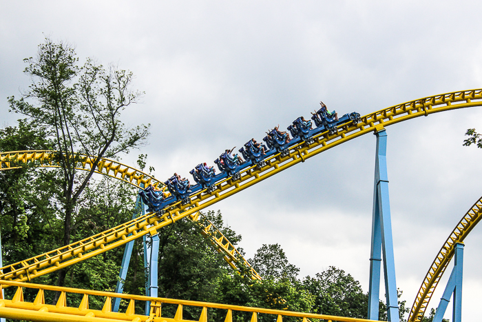 The Skyrish Rollercoaster at Hersheypark, Hershey, Pennsylvania