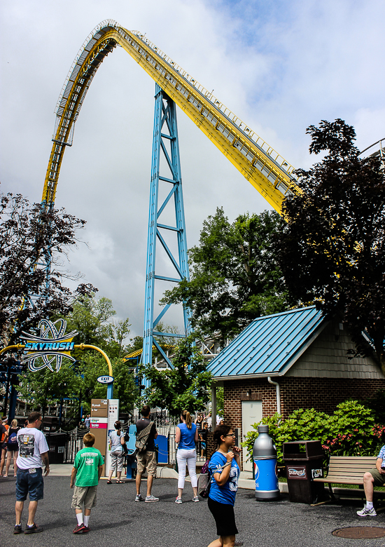 The Comet Rollercoaster atHersheypark, Hershey, Pennsylvania