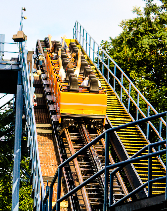 The Sooper Dooper Looper Rollercoaster at Hersheypark, Hershey, Pennsylvania