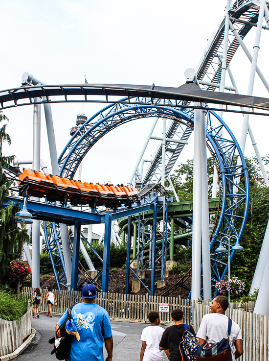 The Sooper Dooper Looper Rollercoaster atHersheypark, Hershey, Pennsylvania