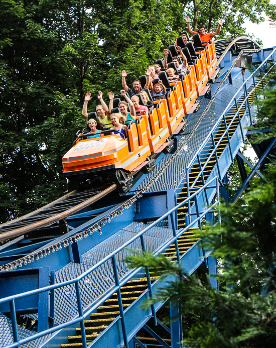 The Sooper Dooper Looper Rollercoaster atHersheypark, Hershey, Pennsylvania