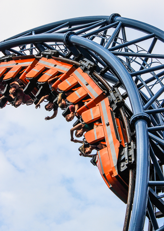 The Sooper Dooper Looper Rollercoaster at Hersheypark, Hershey, Pennsylvania