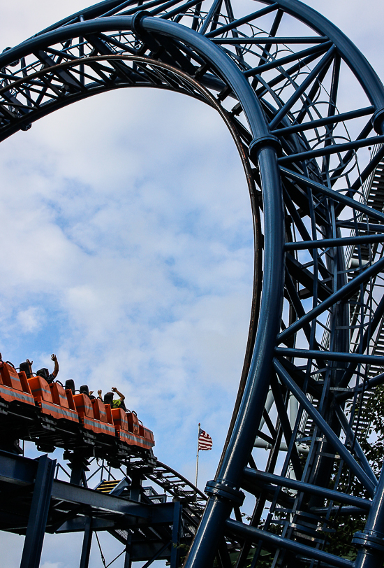 The Sooper Dooper Looper Rollercoaster atHersheypark, Hershey, Pennsylvania