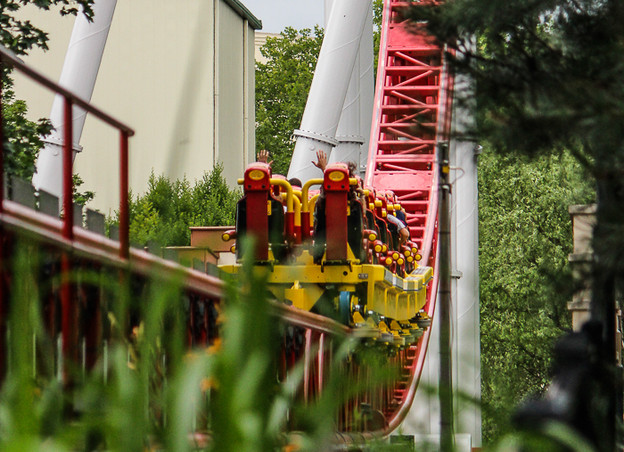 The Storm Runner Roller Coaster at Hersheypark, Hershey, Pennsylvania