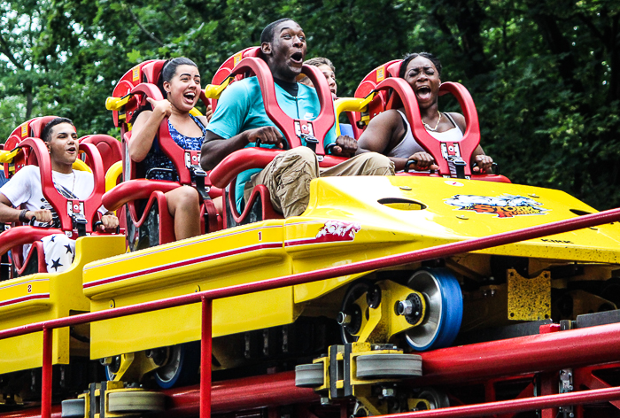 The Storm Runner Roller Coaster at Hersheypark, Hershey, Pennsylvania