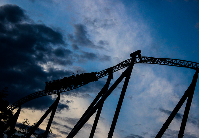 The Storm Runner Roller Coaster at Hersheypark, Hershey, Pennsylvania