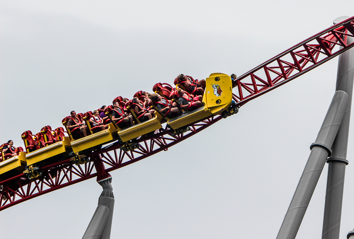 The Storm Runner Roller Coaster at Hersheypark, Hershey, Pennsylvania